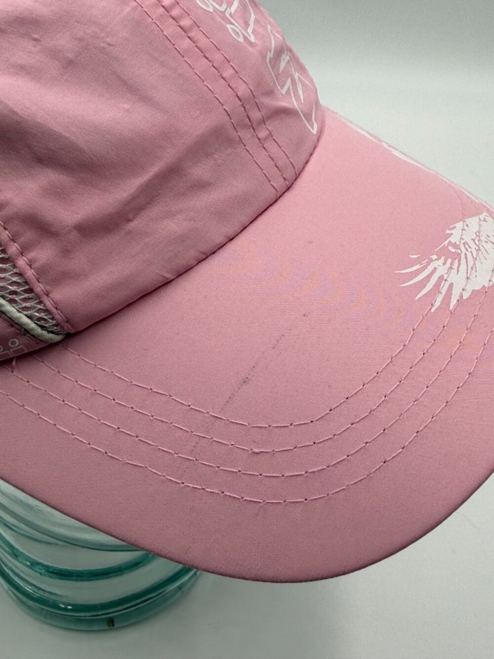 Robin Ruth Munchen Germany Hat Pink Strapback Cap One Size Adjustable Souvenir - Picture 7 of 10
